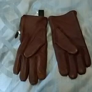 New banana republic side-zip gloves